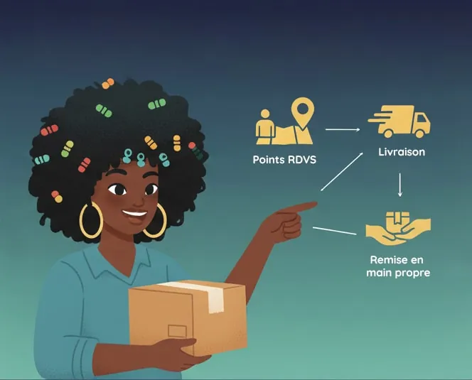 Les 3 modes de remise FIZZ : RDV sécurisé, livraison et main propre